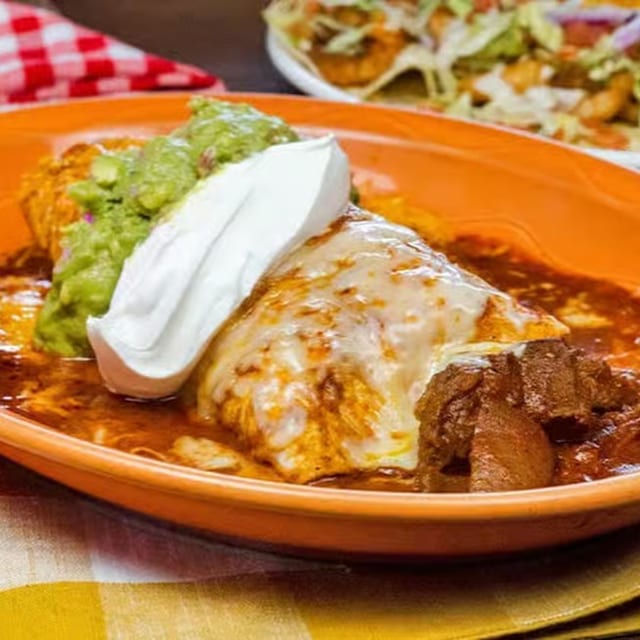 Burrito Colorado.