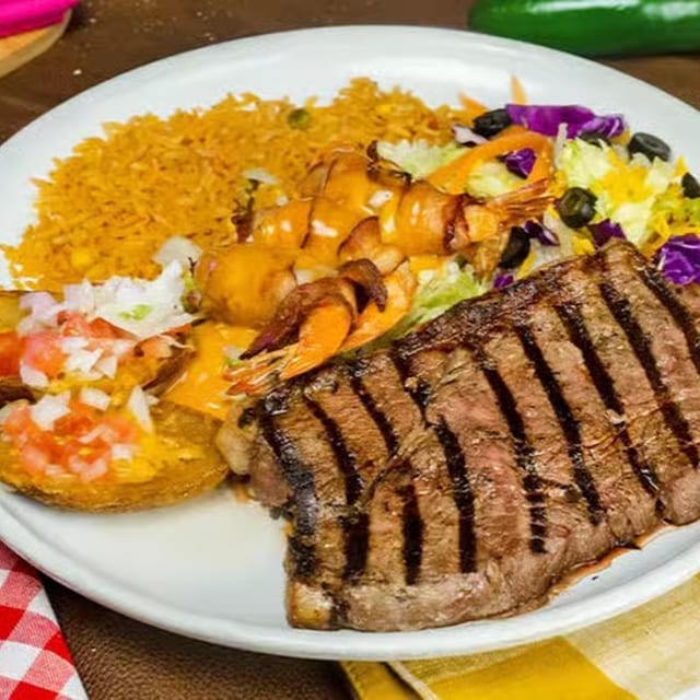 Mexican Surf & Turf.