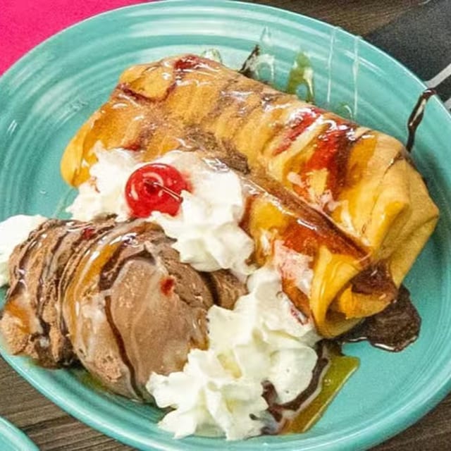 Banana Or Strawberry Chimi.