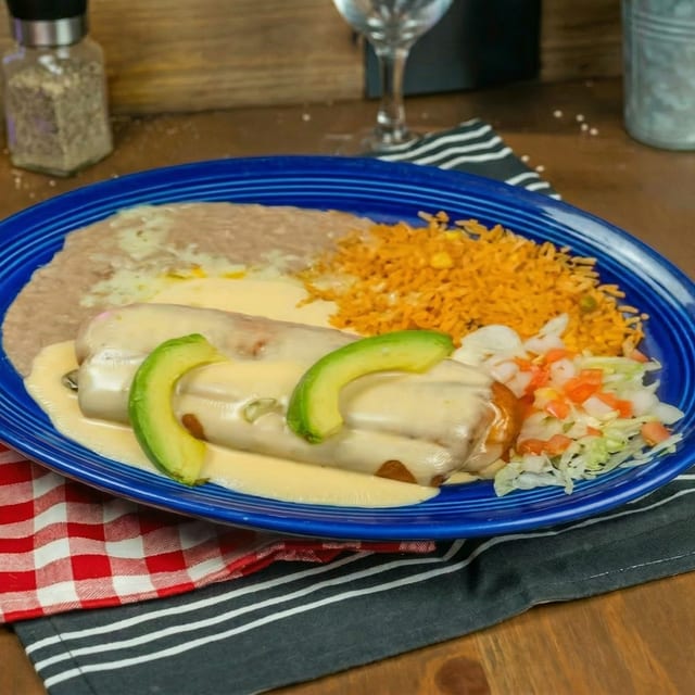 Cheese Dip Chimichanga.