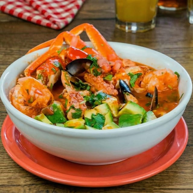 Sopa De Mariscos.