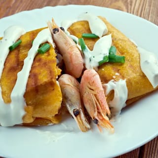 Seafood Chimichanga